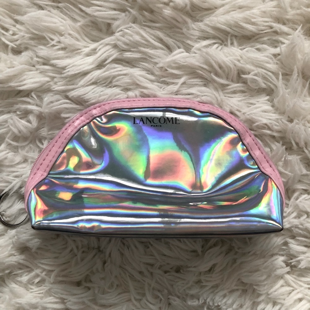 3/$45 Lancôme holographic Makeup Bag